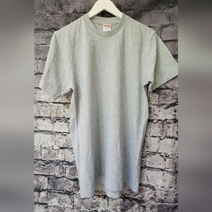 🩶2/$40🩶  Mens Size Small Supreme Blank Tee T-shirt short sleeve Grey